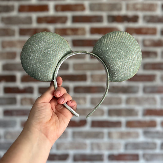 (Bow-less) Green Pixie Dust Ears